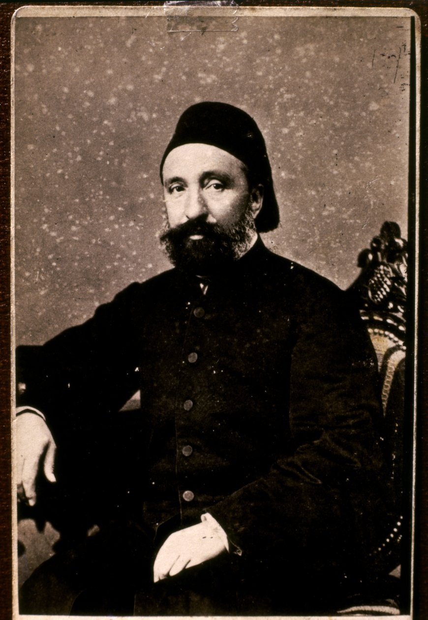Ahmed Selik Midhat Pascha (1822-1863). osmanischer Politiker von Unknown photographer