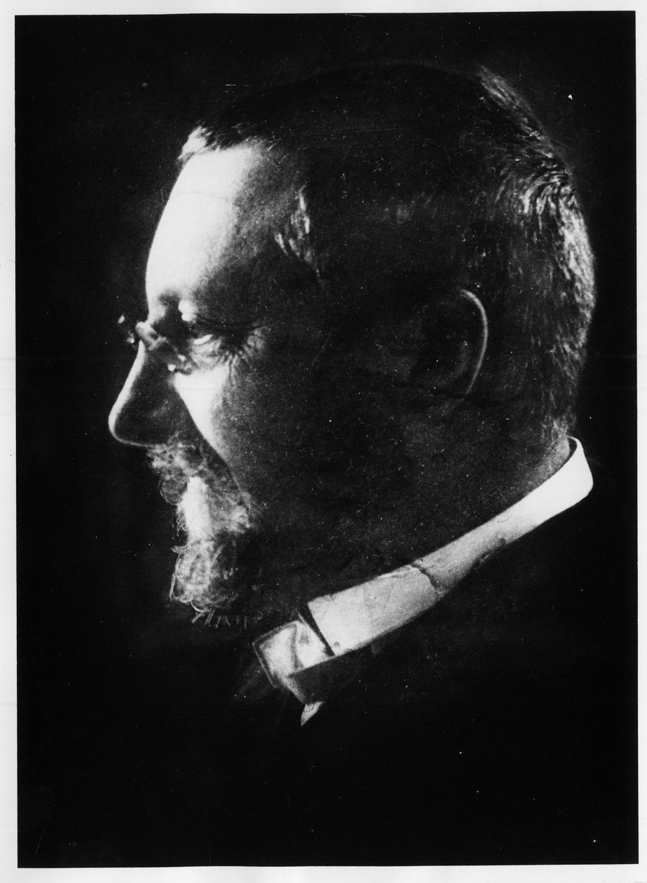 Alfred Binet, französischer Physiologe und Psychologe, Schüler von Charcot (1857-1911) von Unknown photographer