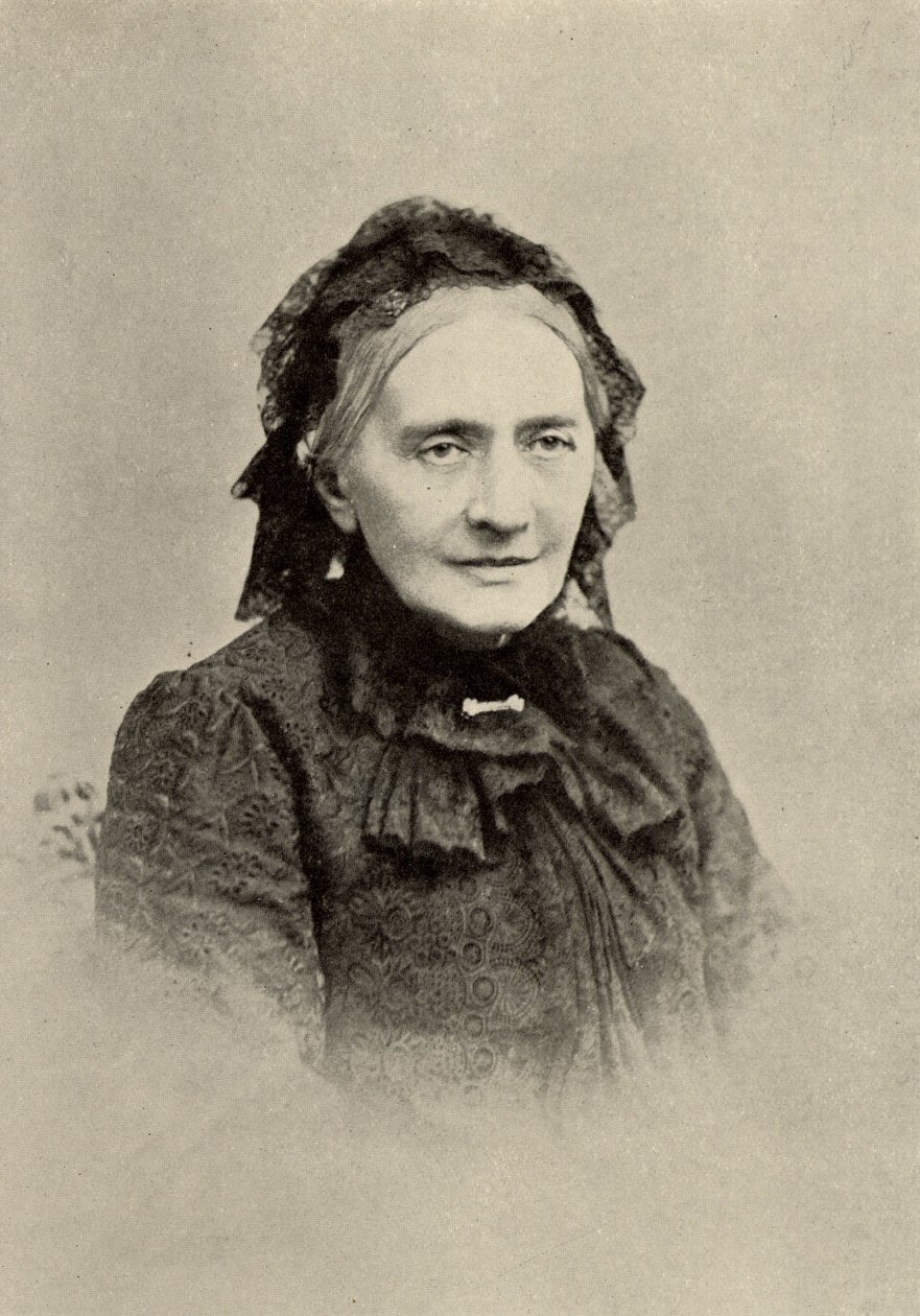 Clara Schumann (geborene Clara Wieck - 1819-1896) deutsche Pianistin im Alter von Unknown photographer