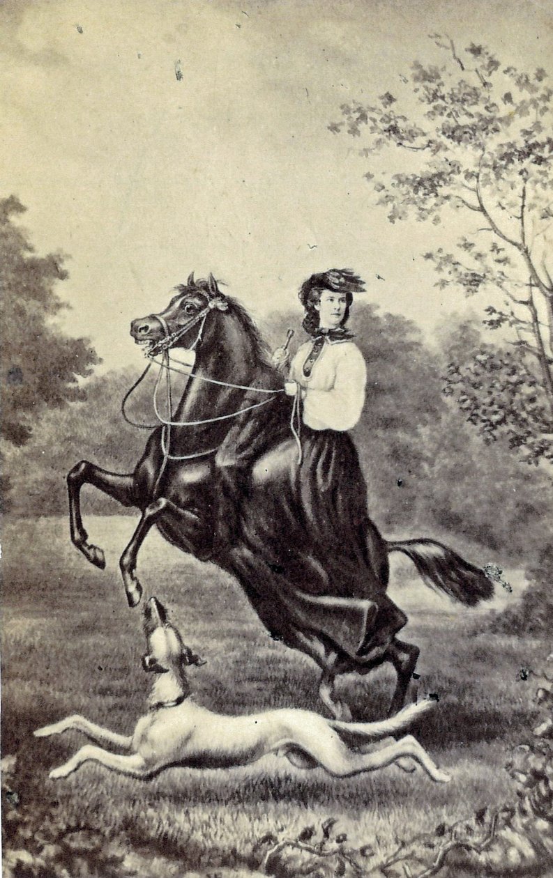Elisabeth, Kaiserin von Österreich und Königin von Ungarn (24. Dezember 1837 – 10. September 1898) von Unknown photographer