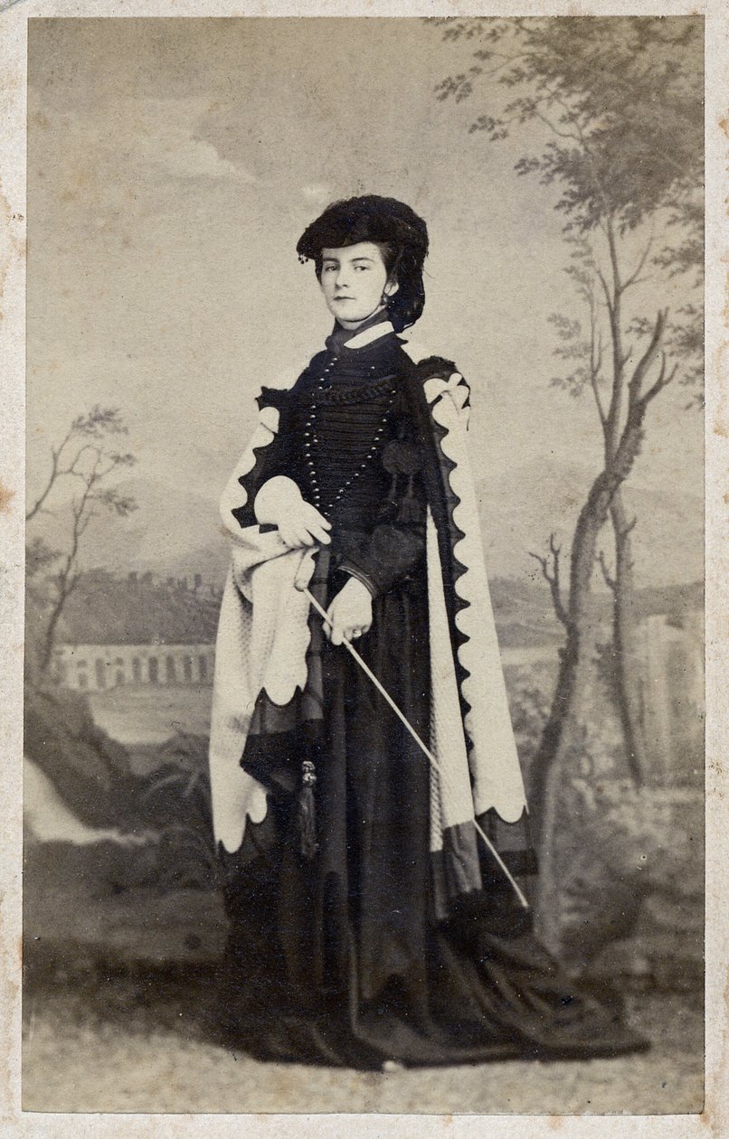 Maria Sophie von Bayern - 1861 - Porträt von Marie-Sophie Amelie, Herzogin in Bayern und Königin der beiden Sizilien (1841-1925) von Unknown photographer