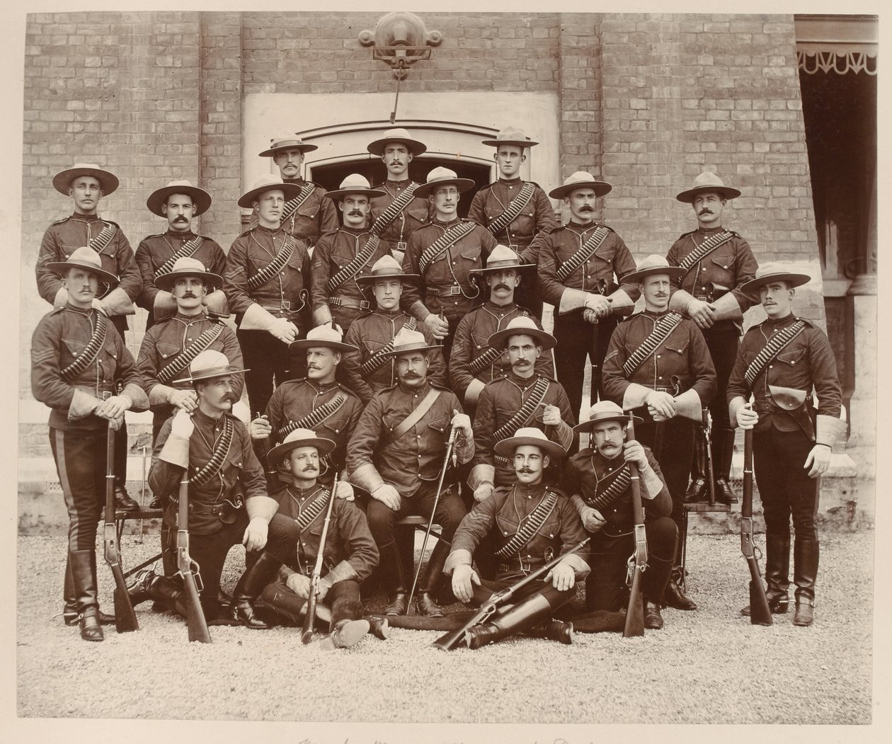 Nordwestliche berittene Polizei, Chelsea Barracks, Diamantjubiläum von Unknown photographer