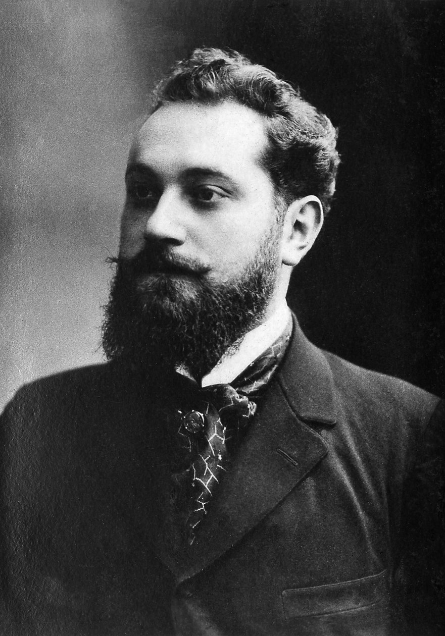 Porträt von Albert Guillaume (1873-1942), französischer Maler, Illustrator und Karikaturist. von Unknown photographer