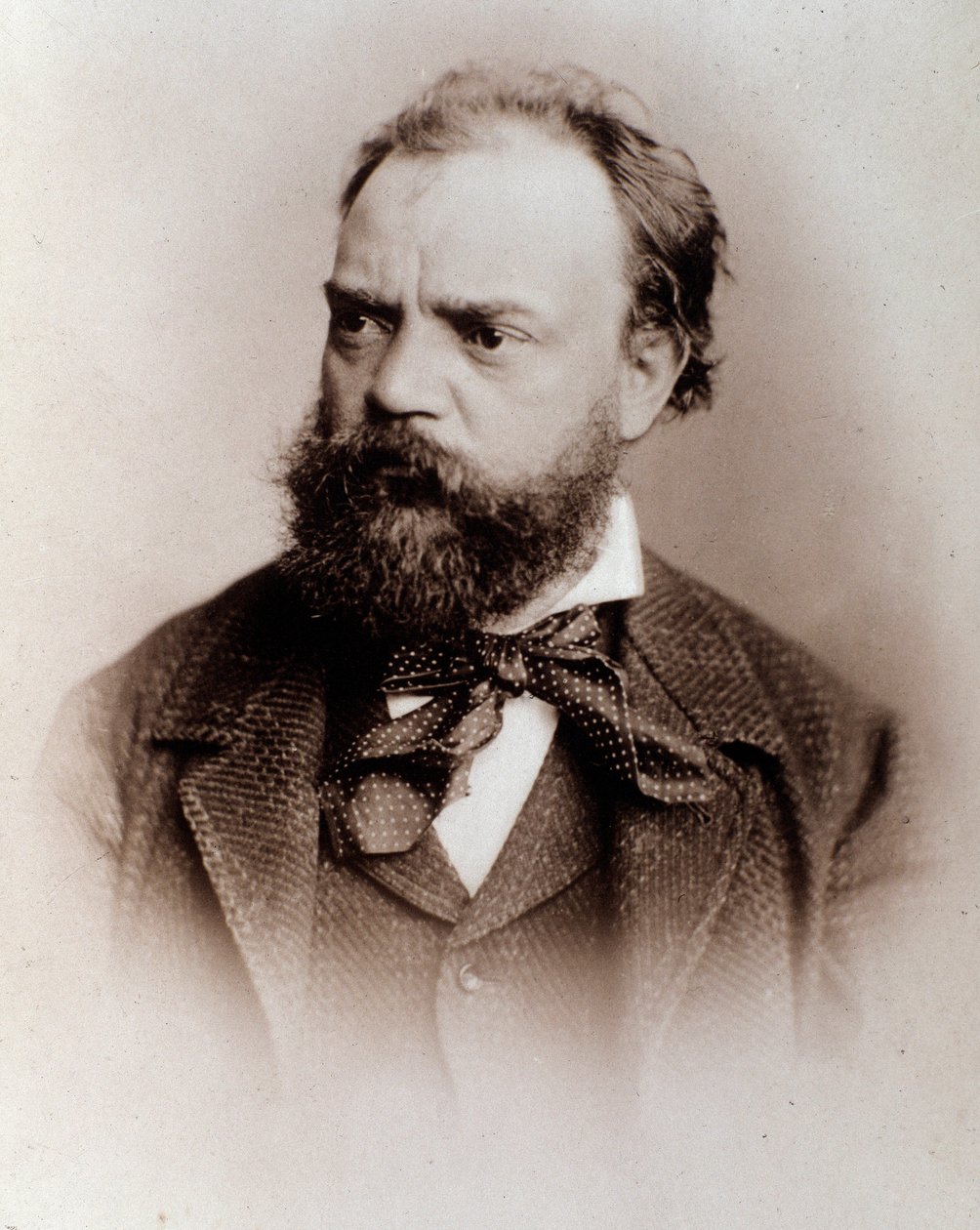 Porträt von Antonin Dvorak (1841-1901) englischer Komponist von Unknown photographer