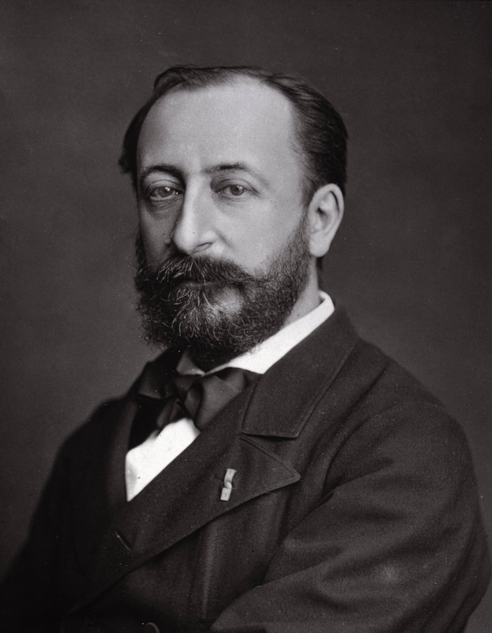 Porträt von Camille Saint-Saëns (1835 - 1921), französischer Komponist von Unknown photographer