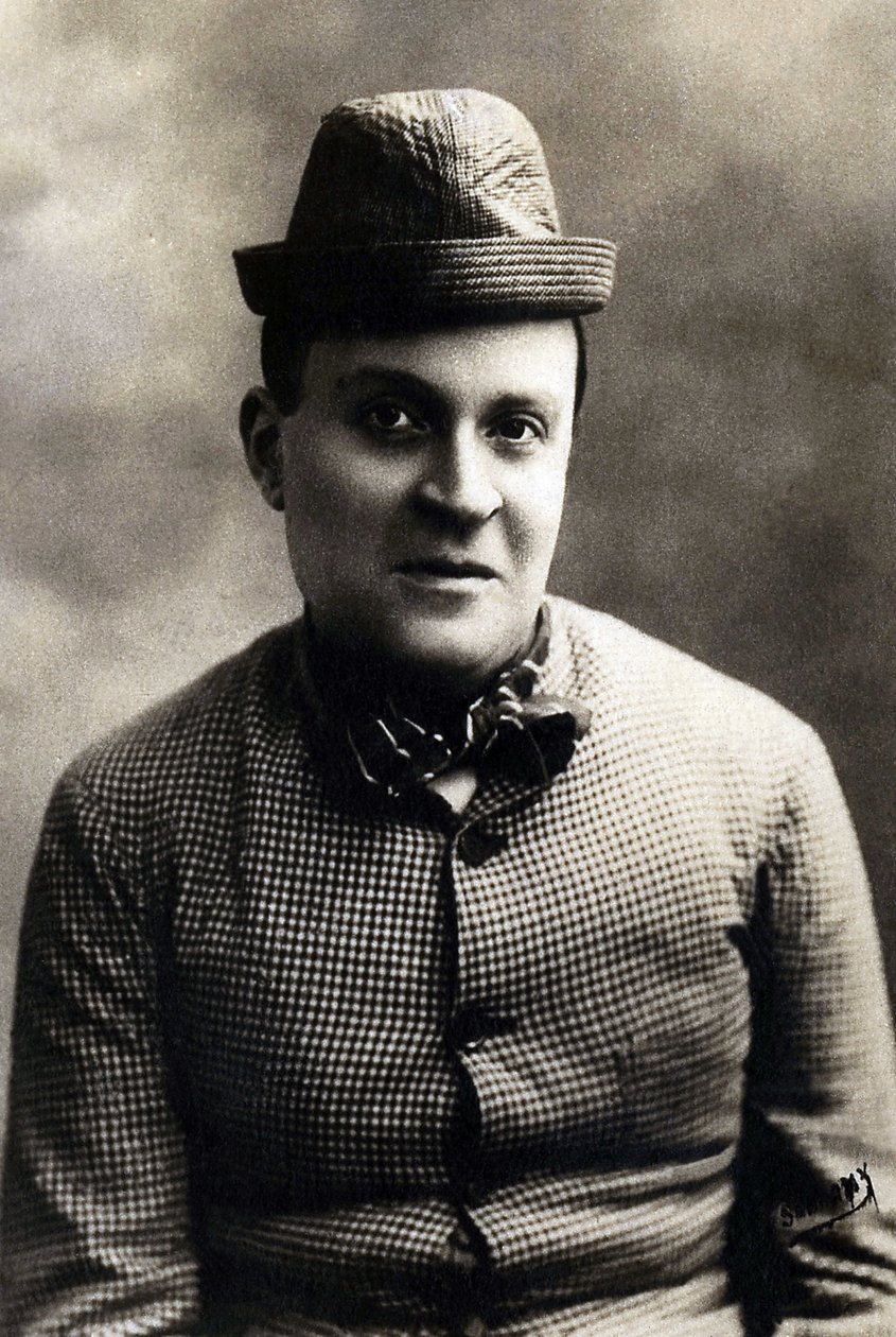 Porträt von Dranem (1869-1935), französischer Sänger und Star des Musiktheaters. von Unknown photographer