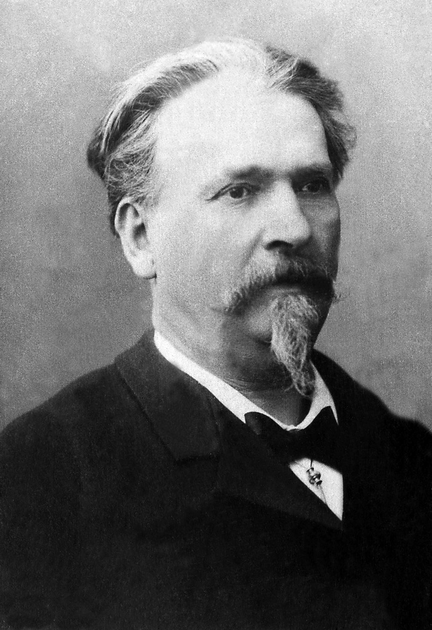 Porträt von Frederic Mistral (1830-1914), französischer Dichter und Schriftsteller von Unknown photographer