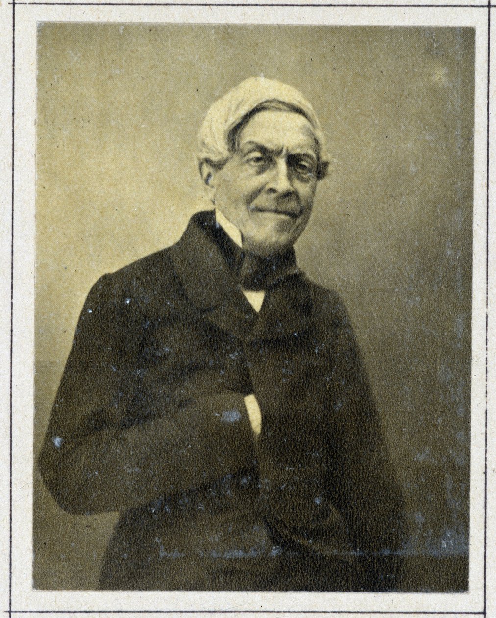 Porträt von Jules Michelet (1789 - 1874) von Unknown photographer