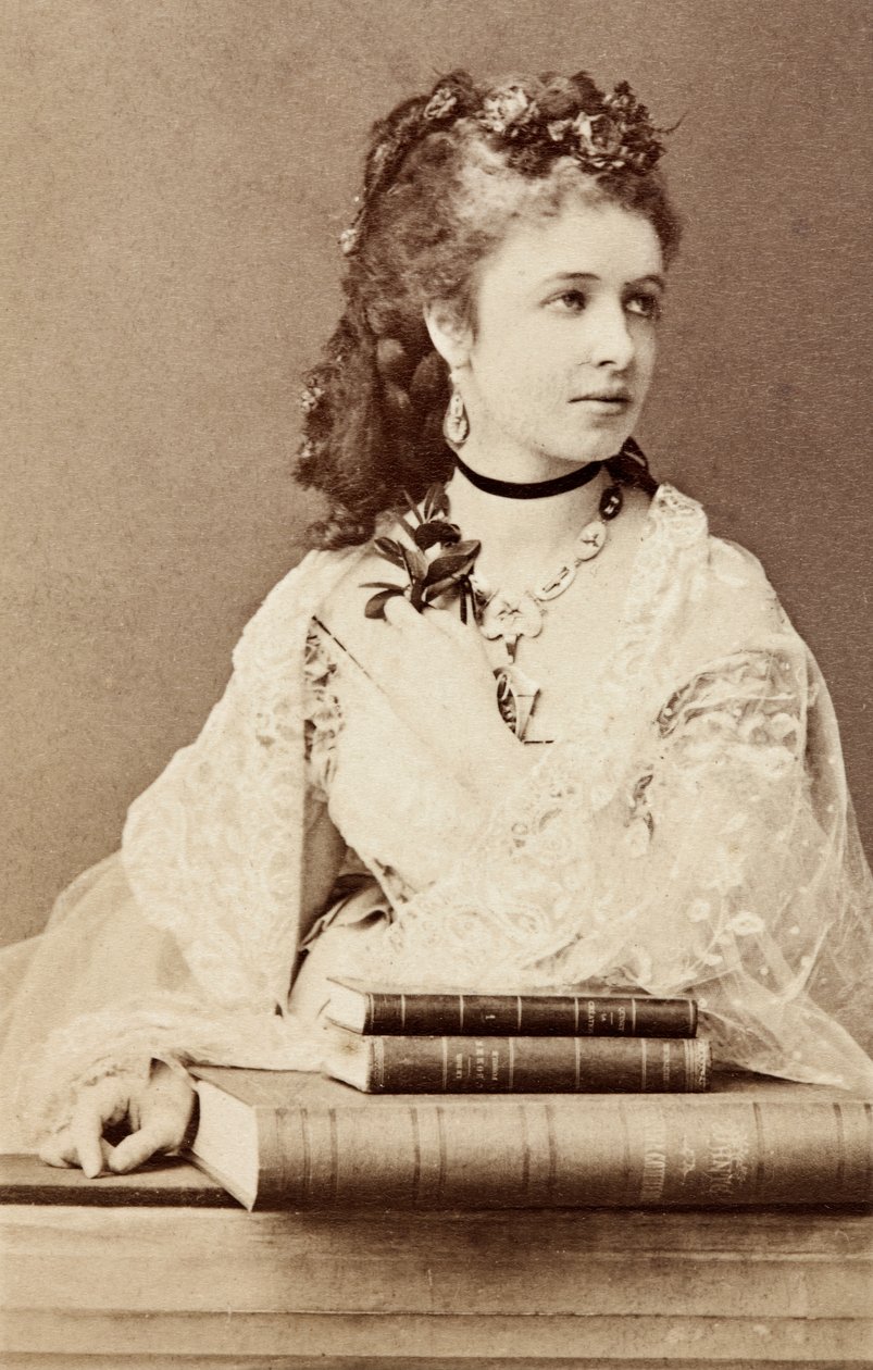 Porträt von Pauline Lucca von Unknown photographer