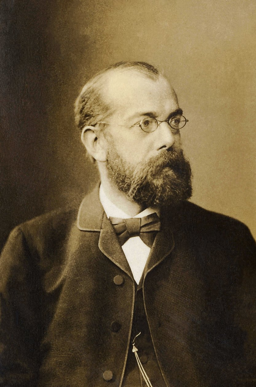 Porträt von Robert Koch (1843-1910), deutscher Arzt, Nobelpreisträger von Unknown photographer