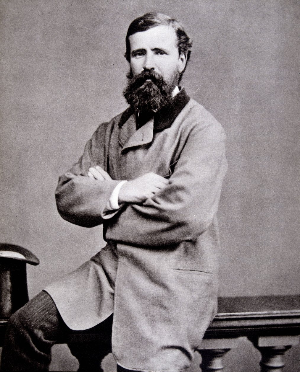 Porträt des britischen Entdeckers Verney Lovett Cameron (1844-1894) von Unknown photographer