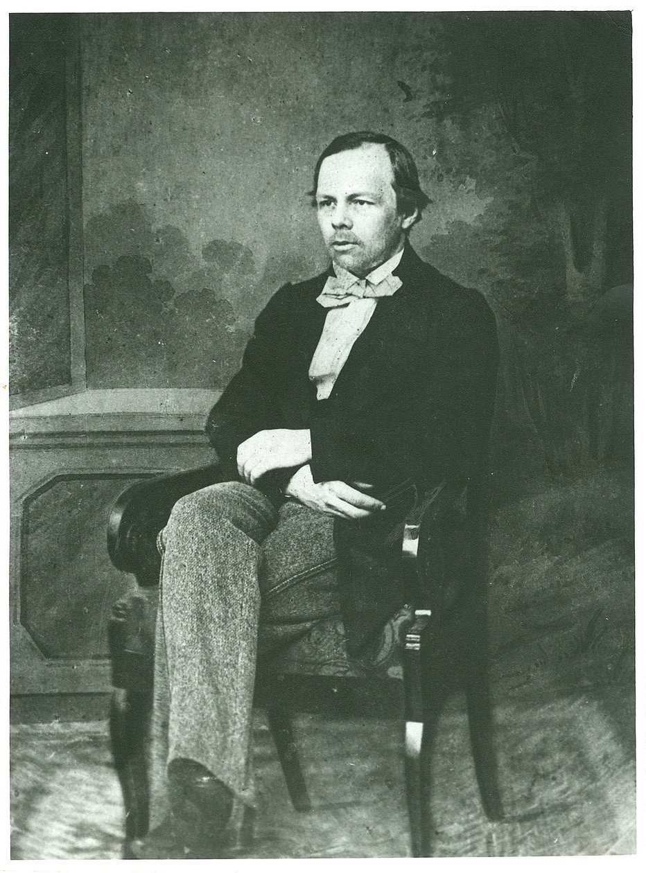 Porträt des Autors Fjodor Michailowitsch Dostojewski (1821-1881) von Unknown photographer