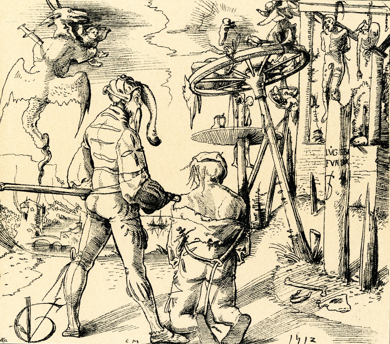 Das hohe Gericht von Urs (1485-1528) Graf