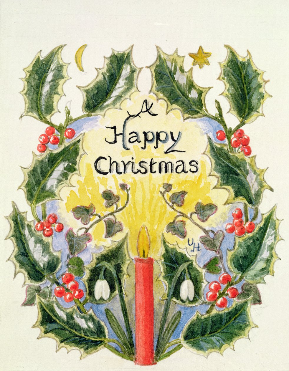 Ein fröhliches Weihnachten von Ursula Hodgson