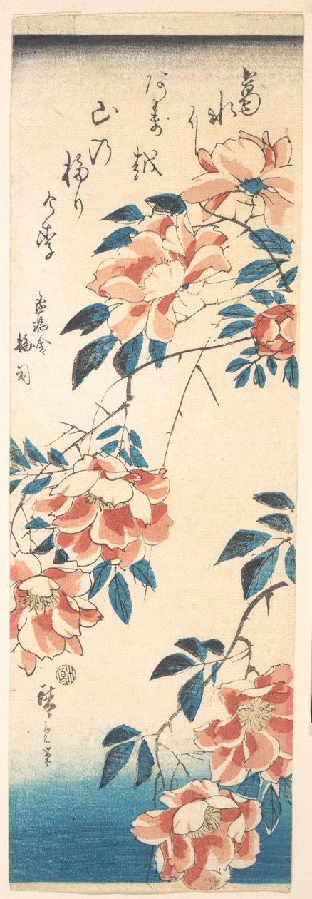 Rose von Utagawa Hiroshige