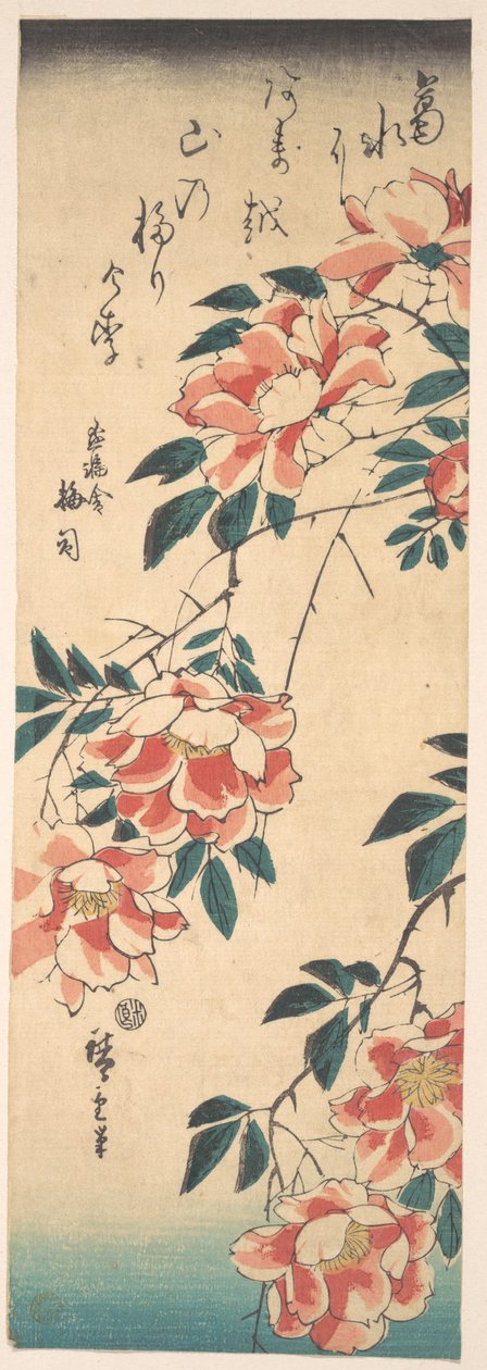 Rosen von Utagawa Hiroshige