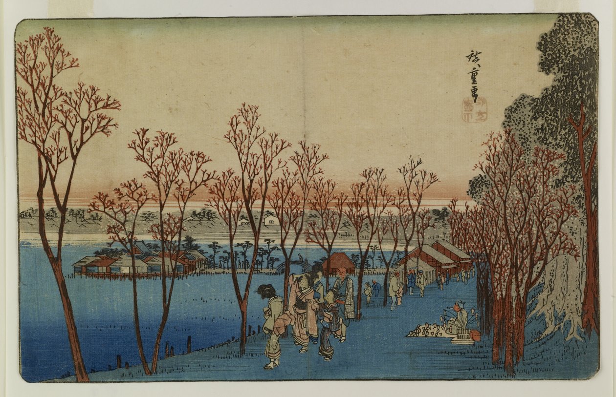 Shinobazu-Teich in Ueno von Utagawa Hiroshige