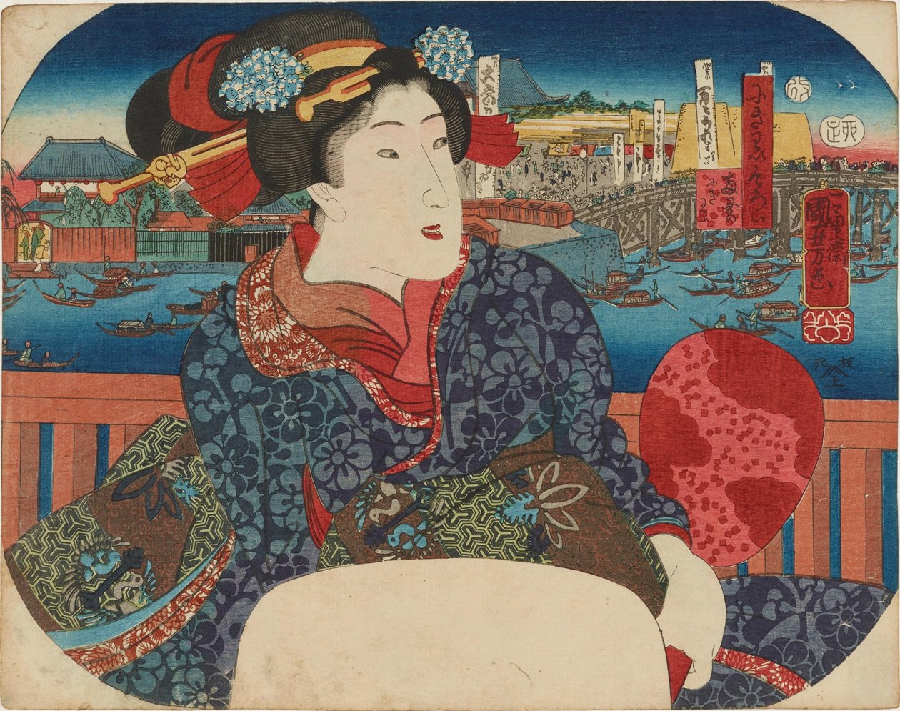 Spannende Orte von Utagawa Kuniyoshi