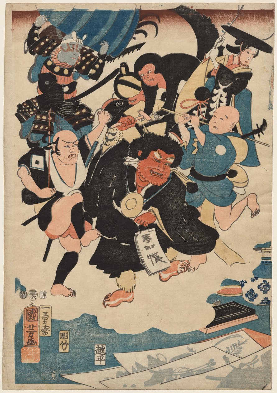 Das seltsame Ereignis von Ukiyo Matahei und seine berühmten Gemälde von Utagawa Kuniyoshi
