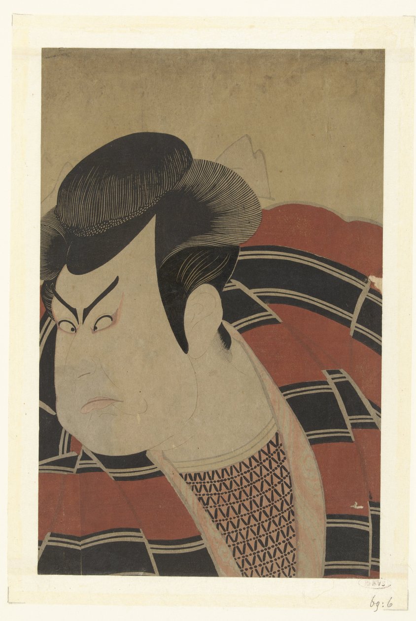 Büste von Kataoka Nizaemon VII. von Utagawa Toyokuni (I)