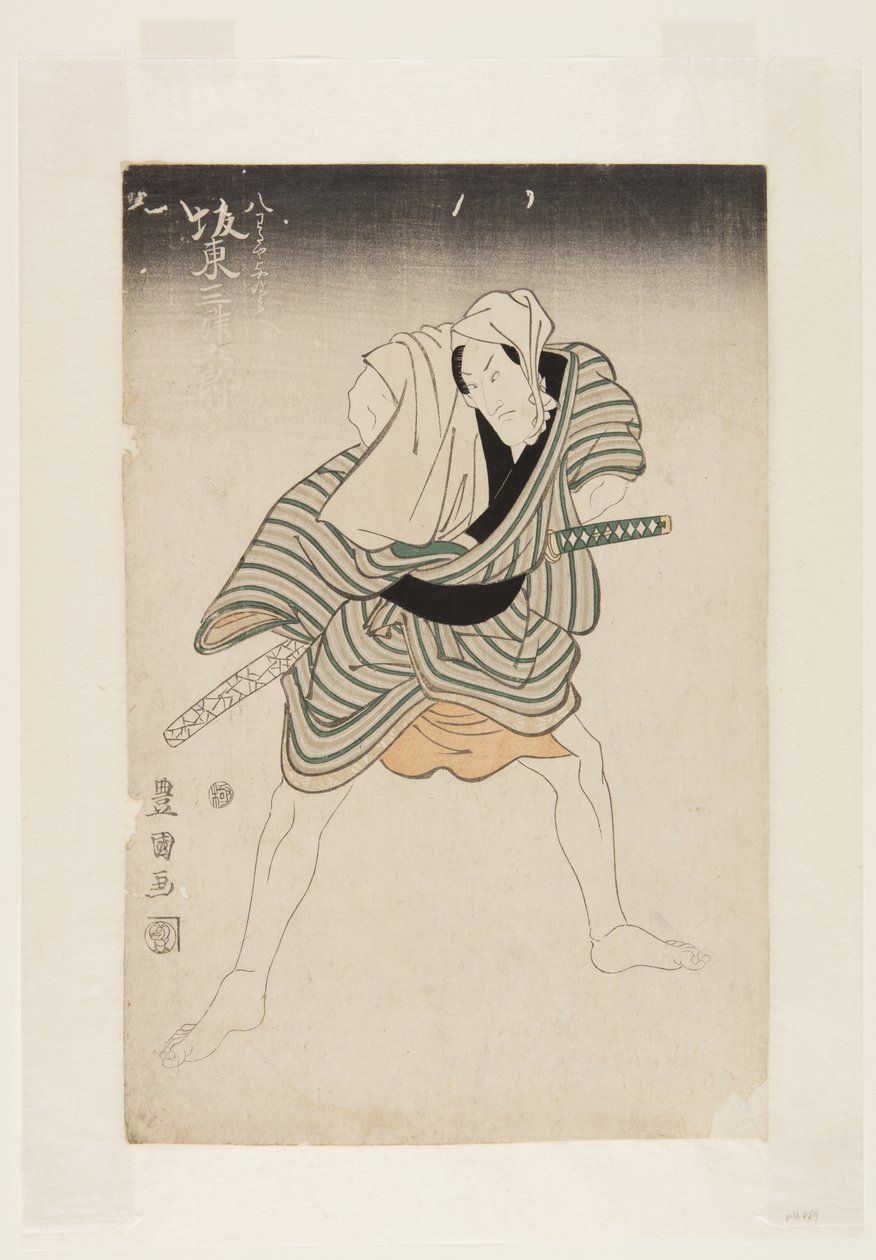 Schauspieler Bando Mitsugoro III von Utagawa Toyokuni