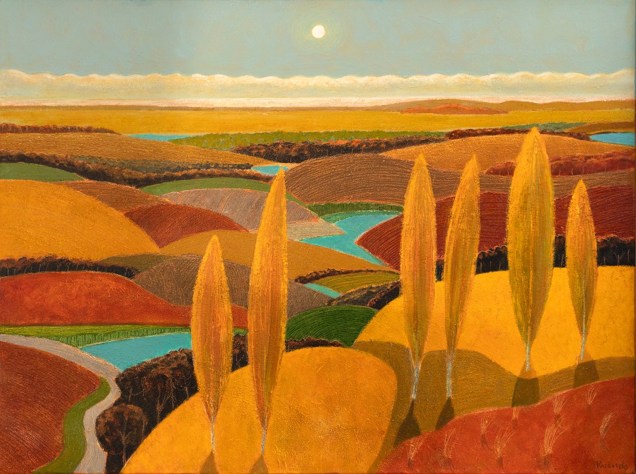 Pappelhügel in den Dünen, 2023 von Vadym Vaskovsky