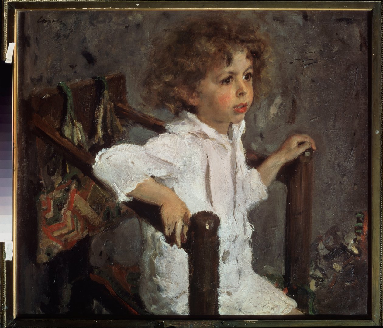 Porträt von Mika Morosov von Valentin Aleksandrovich Serov