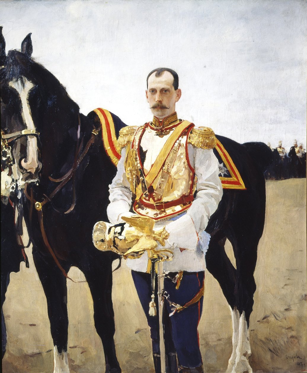 Porträt von Großherzog Paul Alexandrowitsch von Russland 1860-1919, 1897 von Valentin Aleksandrovich Serov