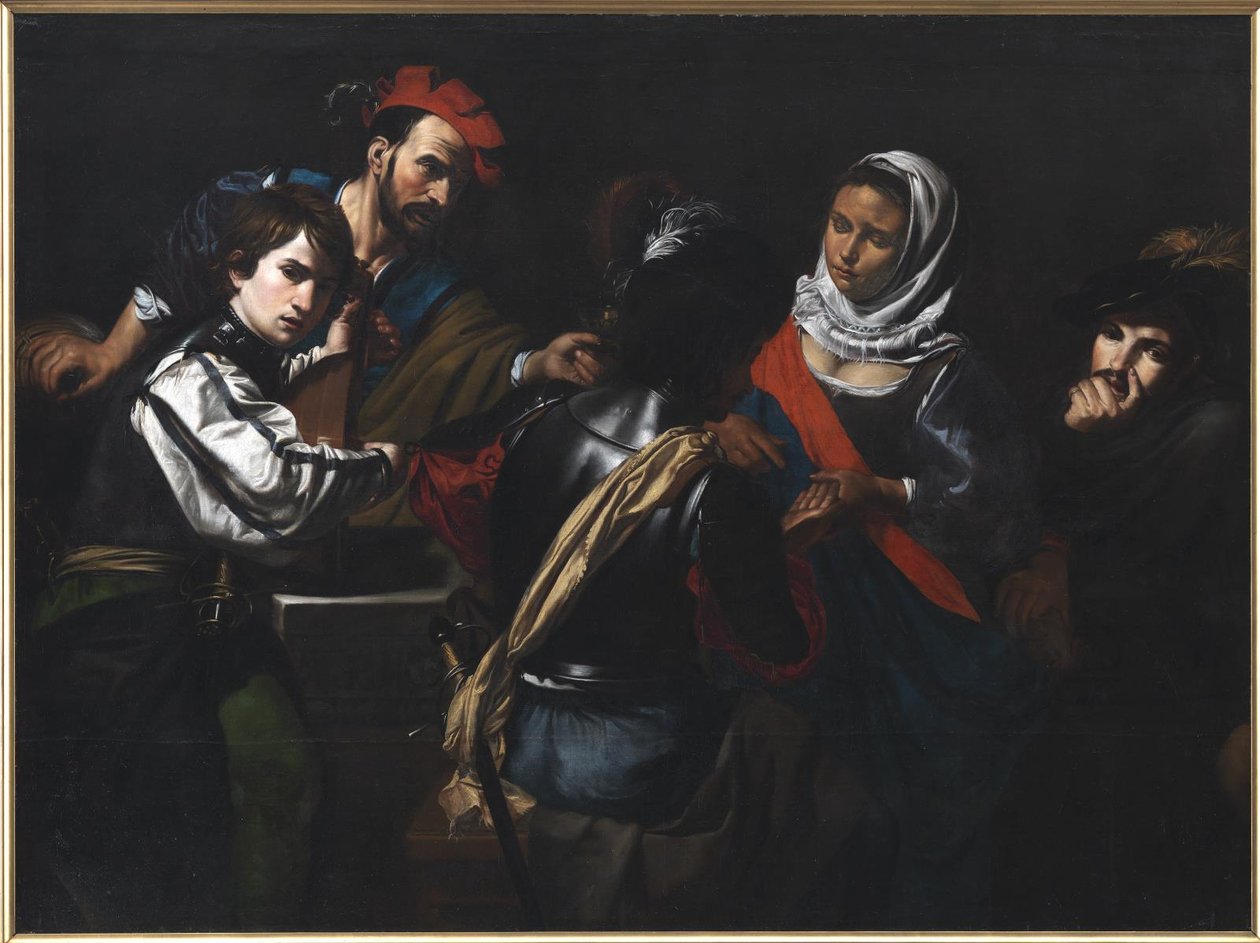 Die Wahrsagerin von Valentin de Boulogne