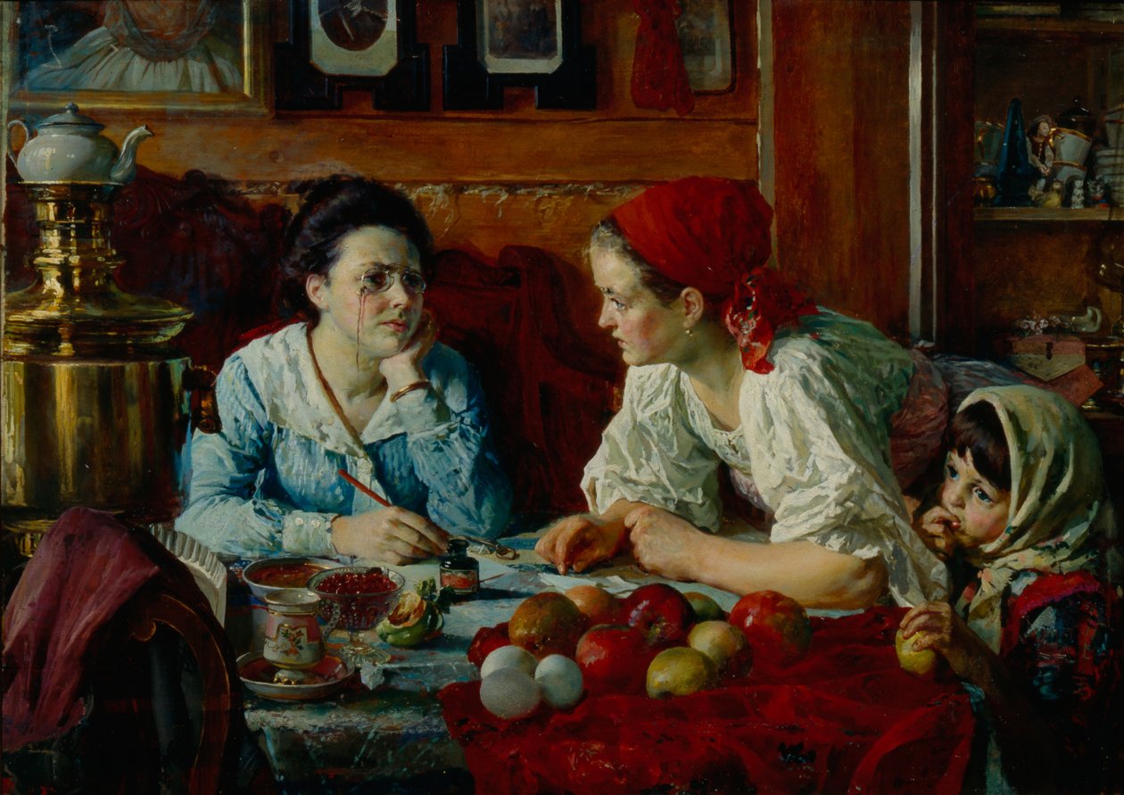 Ein Brief nach Petersburg, 1902 von Vasili Andreyevich Golynsky