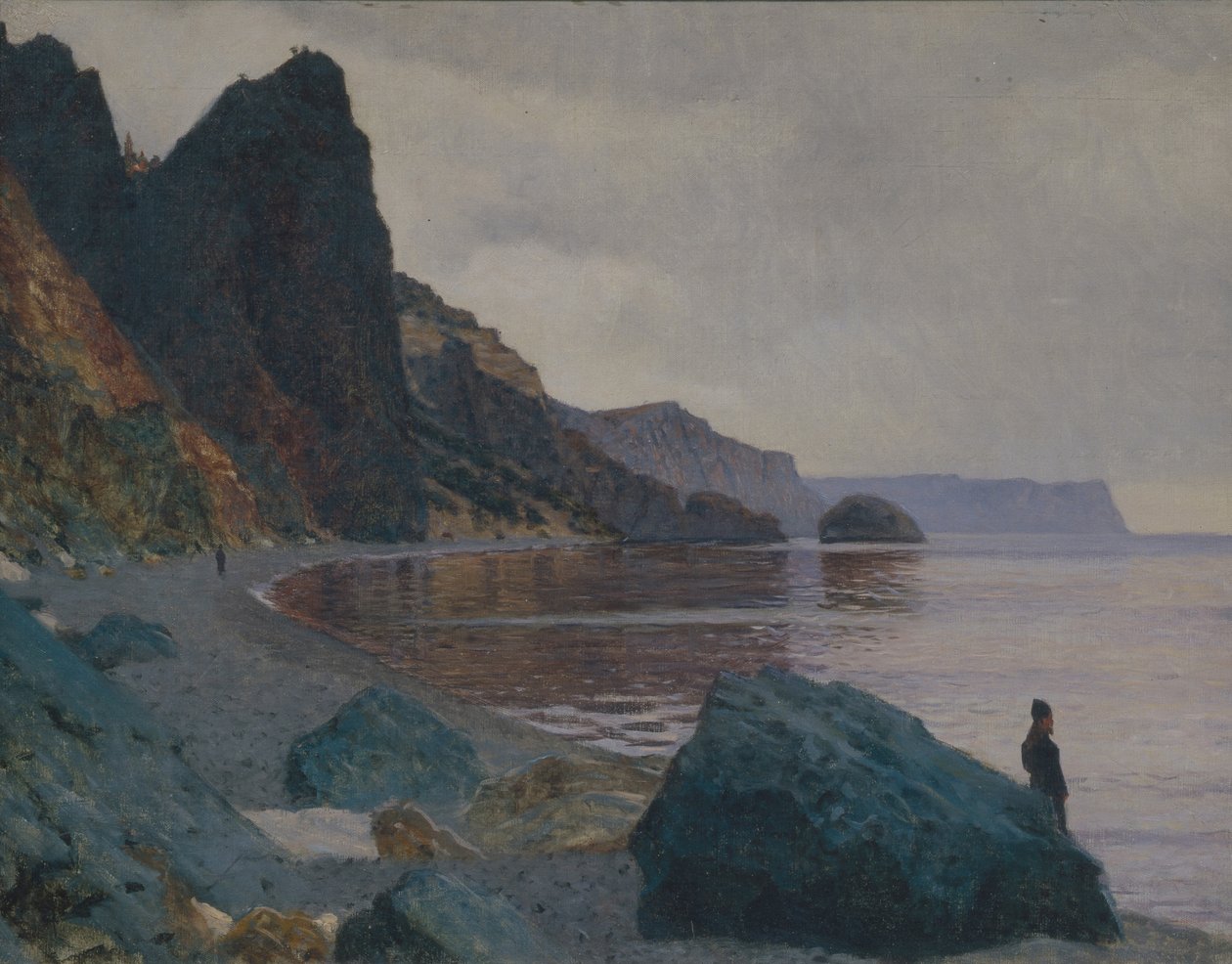 In der Nähe des St. Georgs-Klosters. Krim von Vasili Vasilievich Vereshchagin