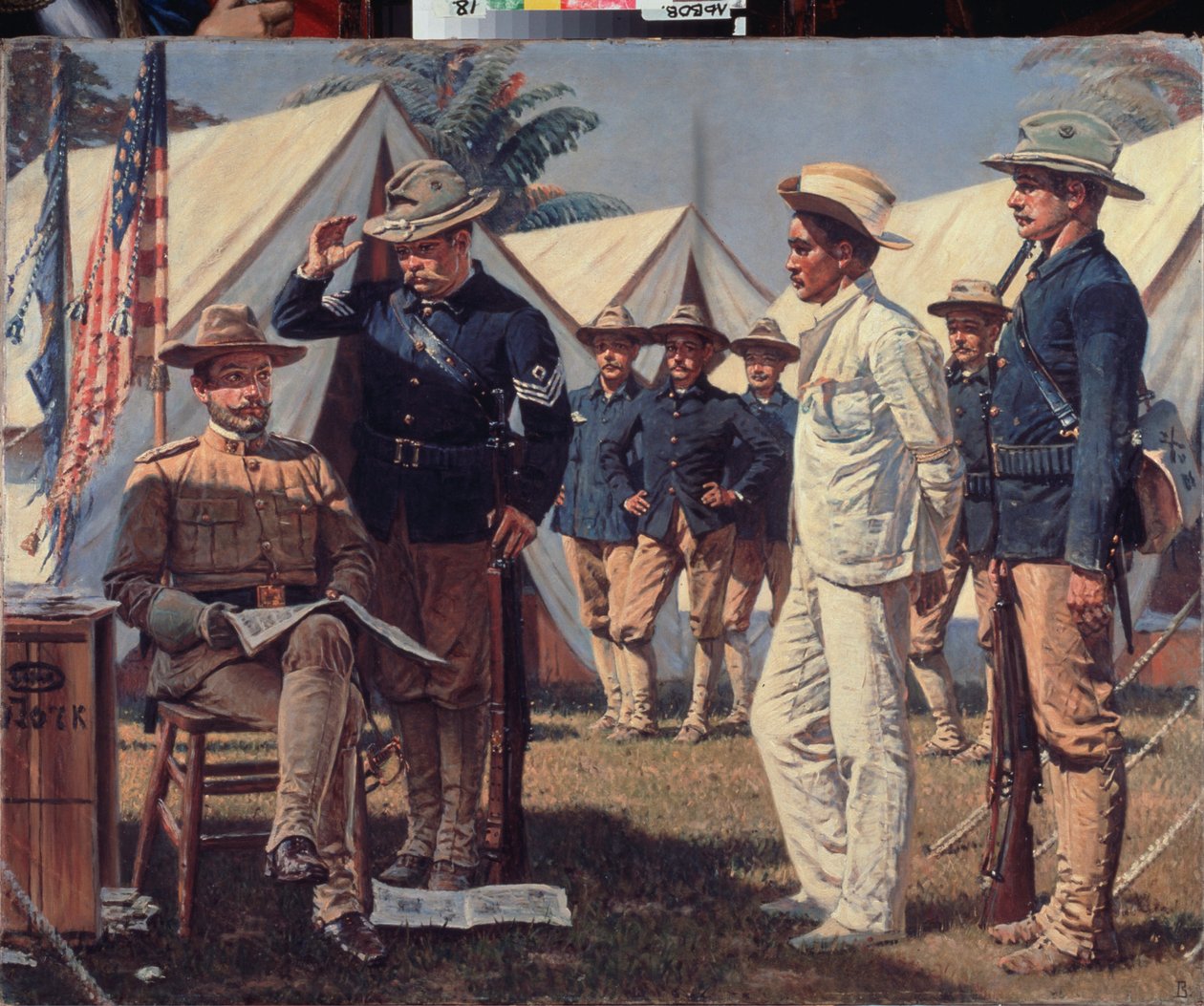 Ein Spion (Episode aus dem Spanisch-Amerikanischen Krieg) von Vasili Vasilievich Vereshchagin