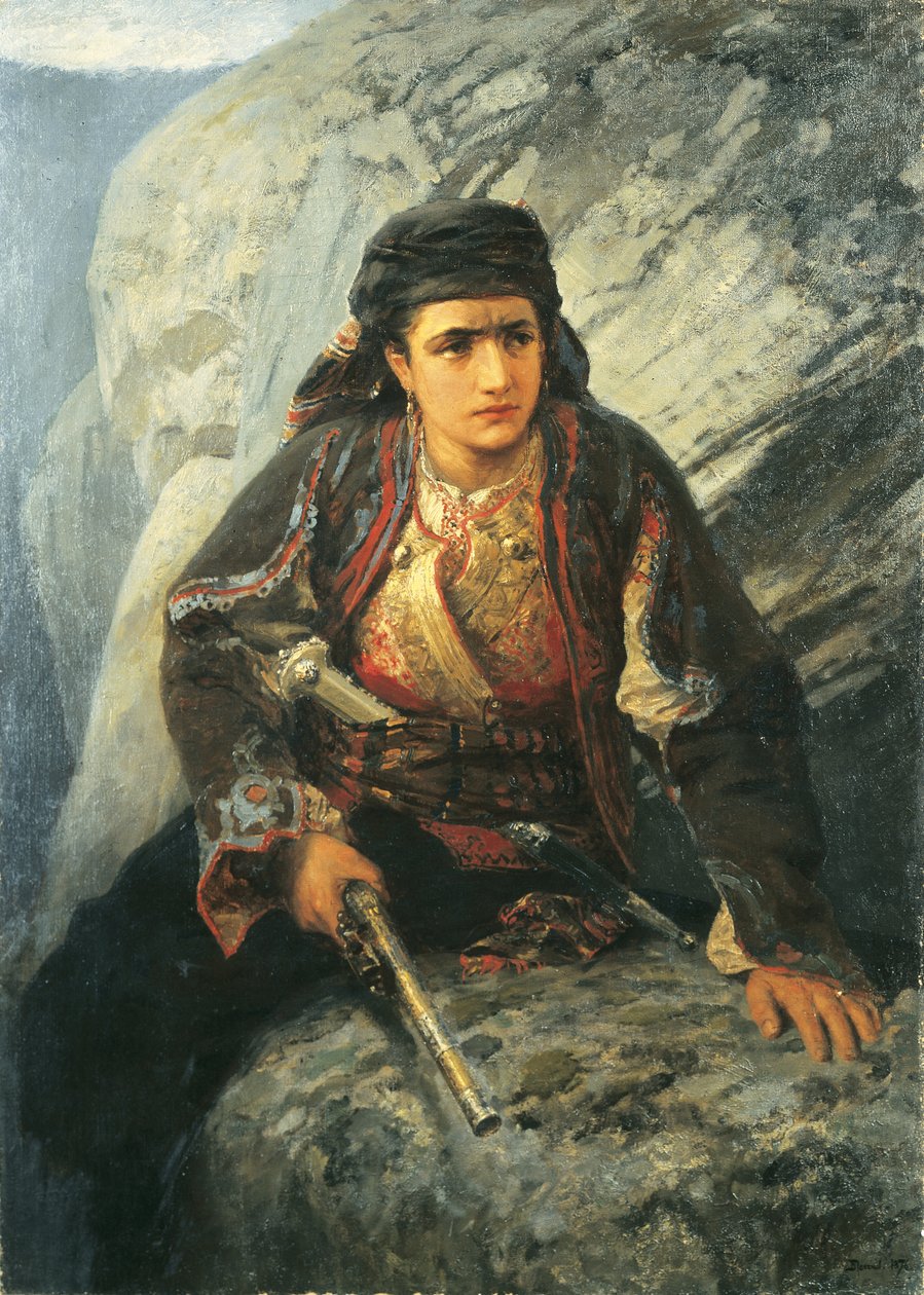 Der Herzegowiner auf der Wache von Vasilij Dmitrievich Polenov