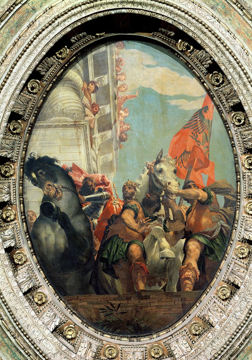 Der Triumph von Mordechai von Paolo Veronese