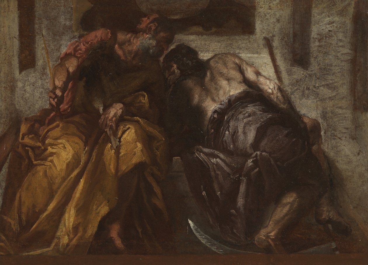 Janus und Saturn, ca. 1730-70 von Veronese