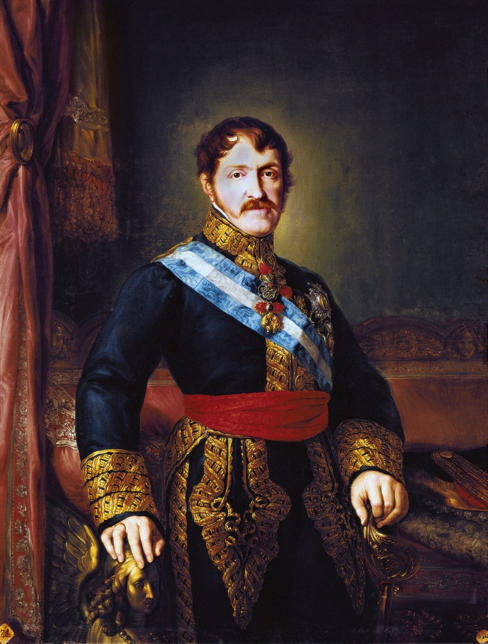 Porträt von Don Carlos Maria Isidro de Bourbon, Graf von Molina und Infant von Spanien, ca. 1833 von Vicente Lopez y Portana