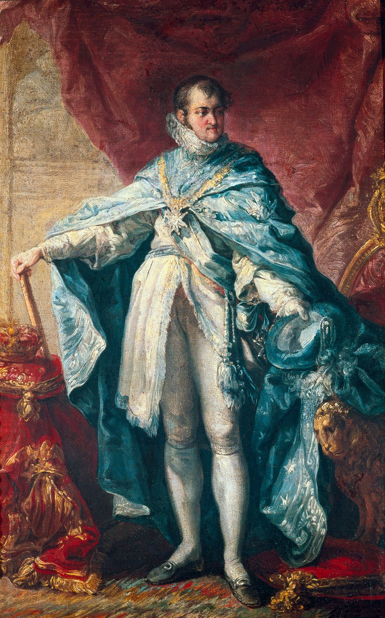 Porträt von König Ferdinand VII. (1784-1833) von Vicente Lopez y Portana