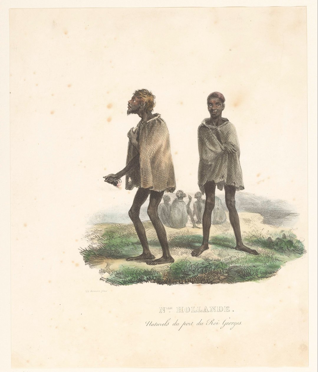 Kleidung der Einwohner von King George Sound (West-Australien) von Victor Adam