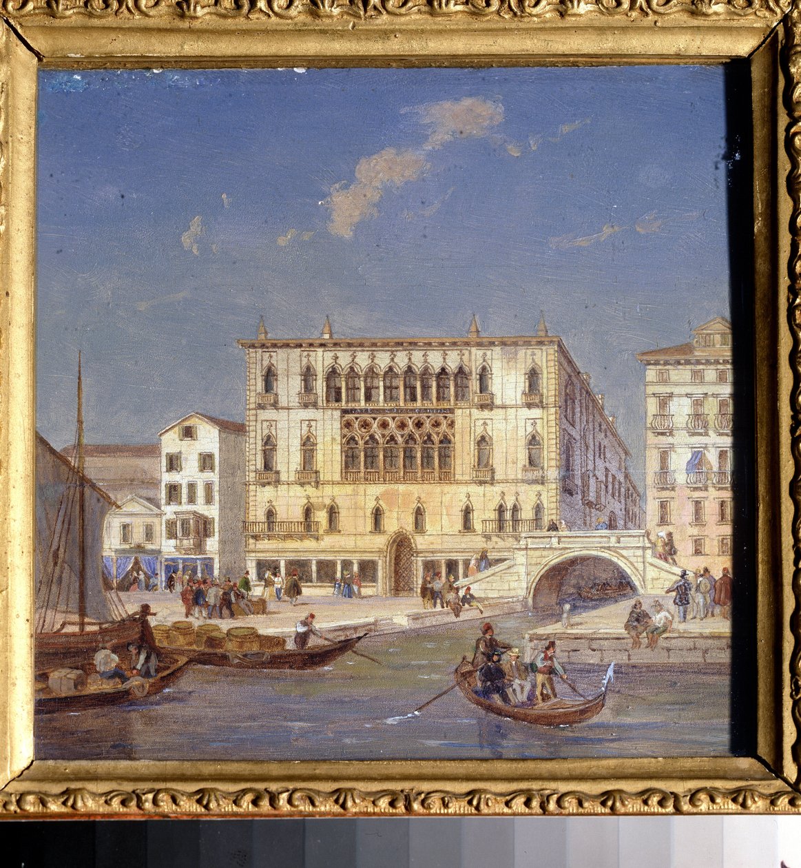 Ansicht von Venedig: der Palazzo Bernardo von Victor Adam