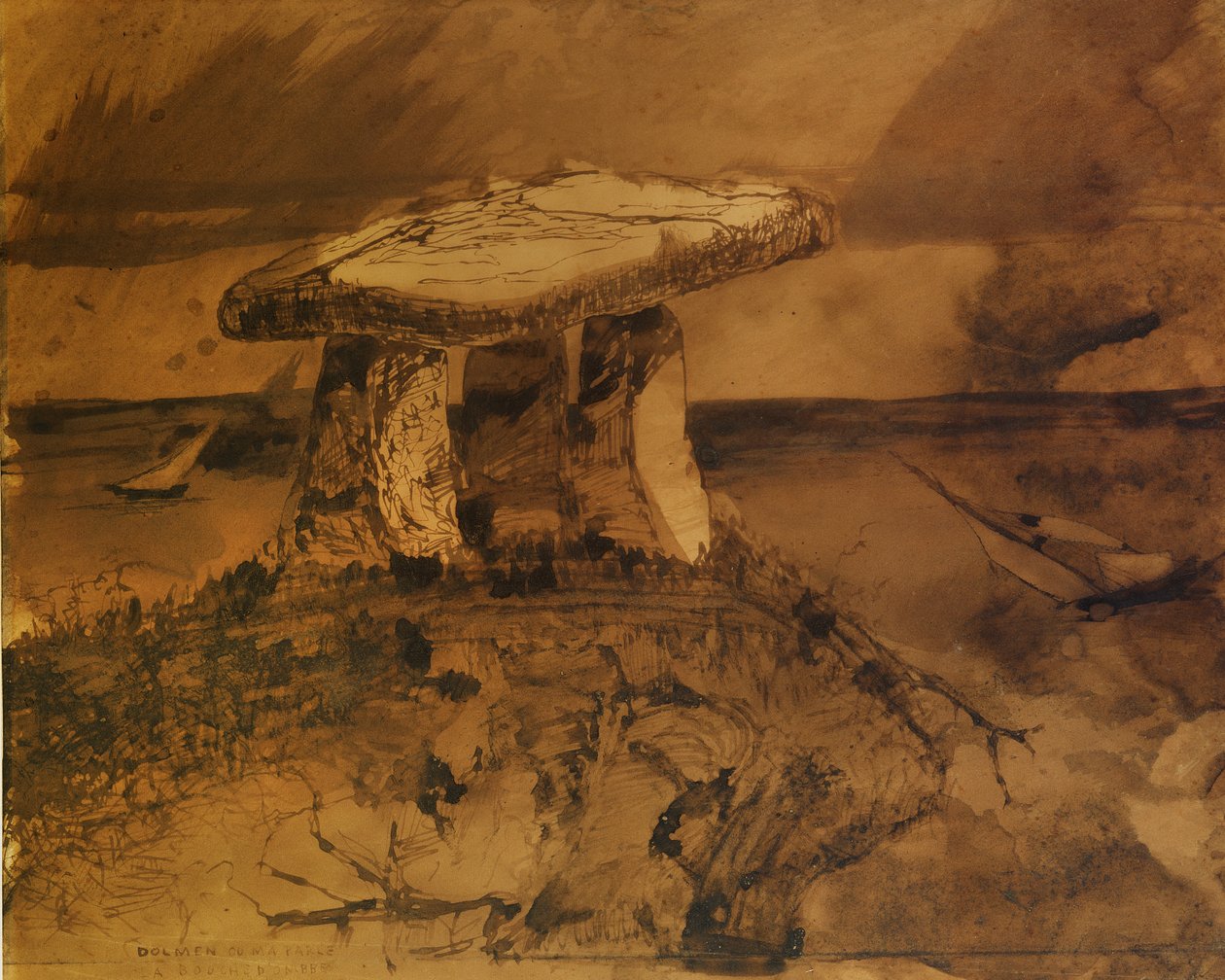 Dolmen, wo der Mund des Schattens sprach von Victor Hugo