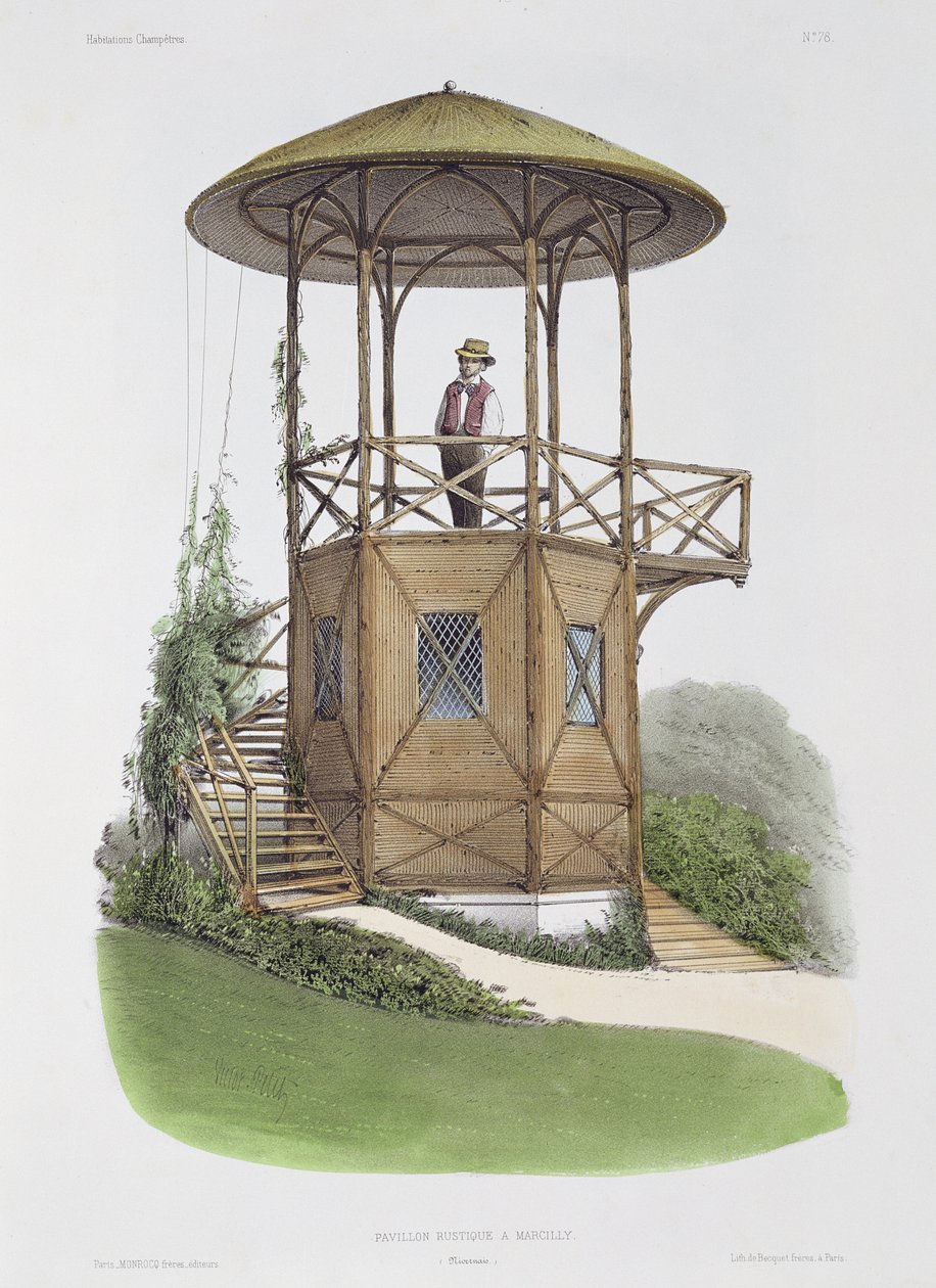 Rustikaler Pavillon in Marcilly, aus 