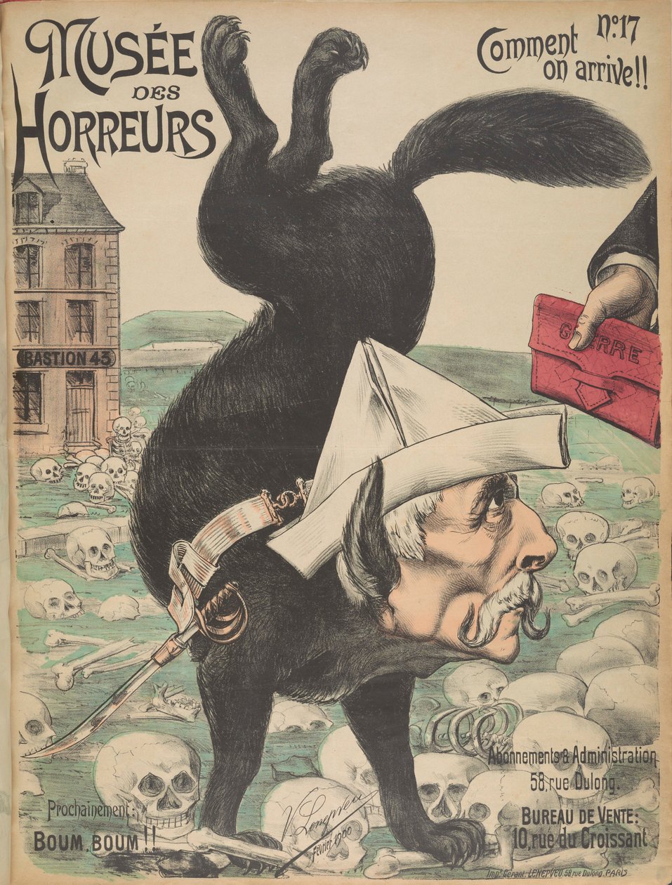 Musée des Horreurs Galerie der Schrecken: Gaston de Galliffet, 1899 von Victor Lenepveu