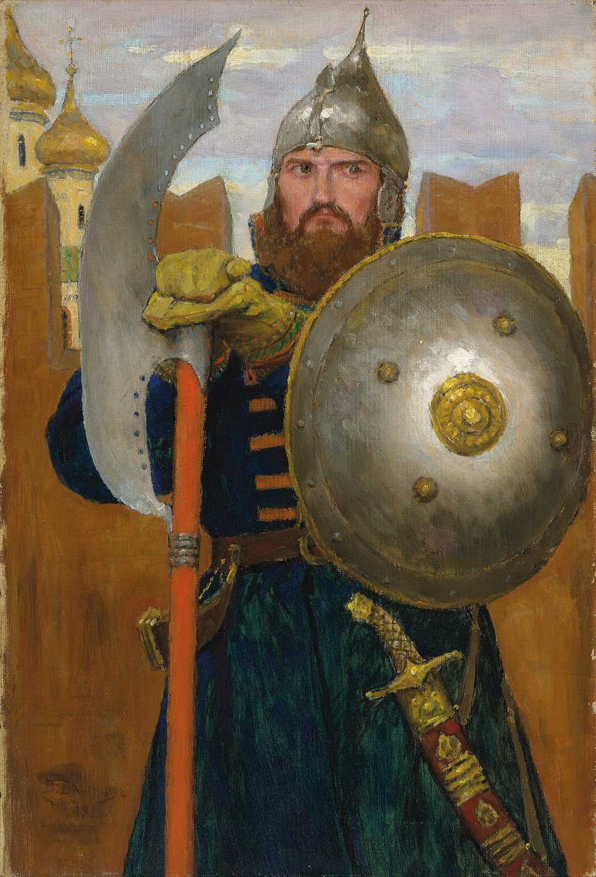 Auf Wache von Victor Mikhailovich Vasnetsov