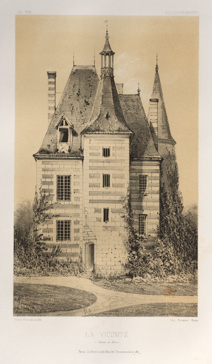 La Vicomté (Saône et Loire) von Victor Petit