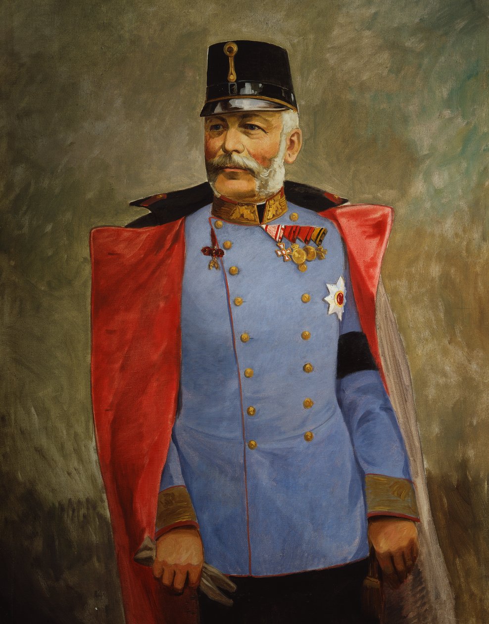 Erzherzog Friedrich, Herzog von Teschen, ca. 1916 von Vienna Nedomansky Studio