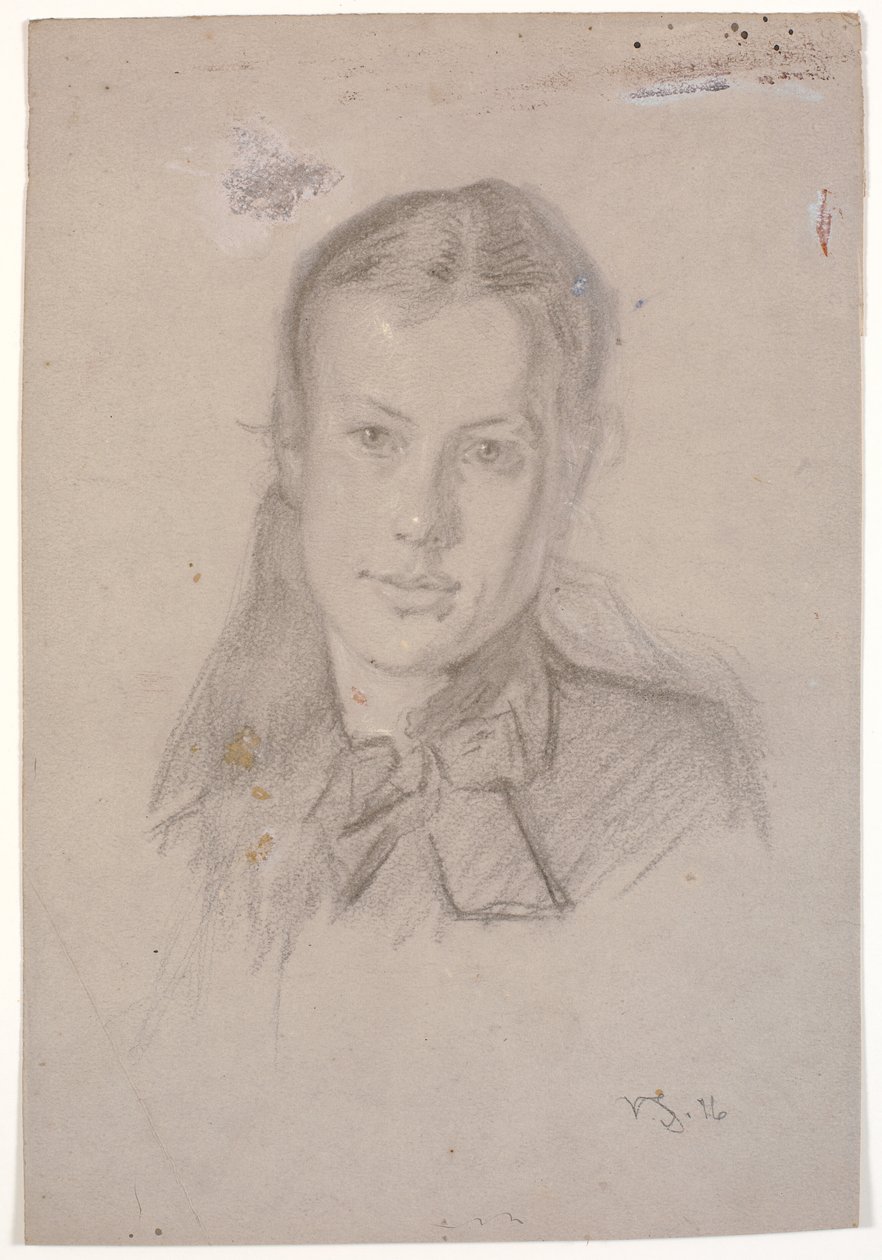 Porträt von Martha Møller (verheiratet mit Viggo Johansen 1880) von Viggo Johansen