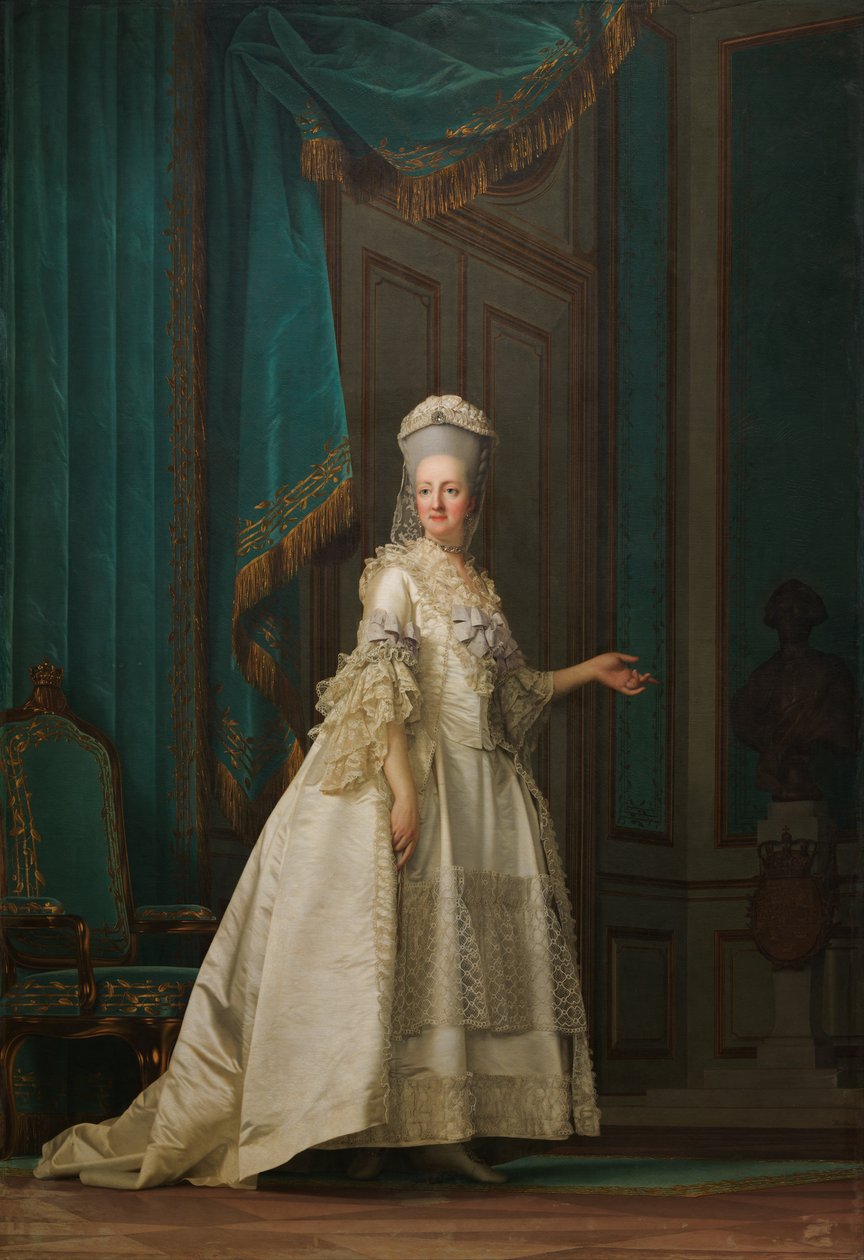 Die Königinwitwe Juliane Marie von Vigilius Eriksen
