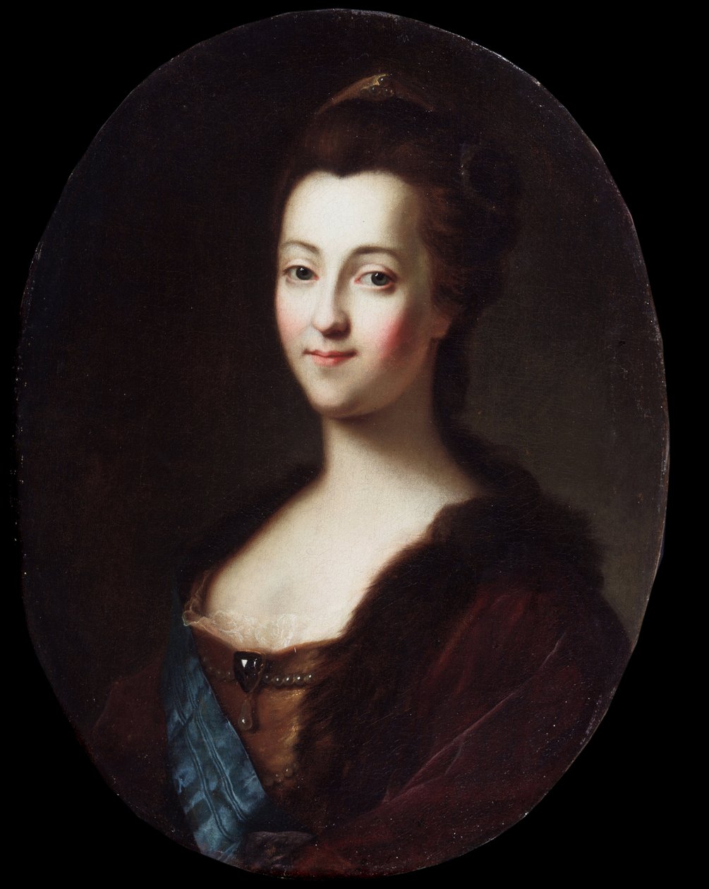 Porträt der Kaiserin Katharina II. von Russland (1729-1796) von Vigilius Erichsen