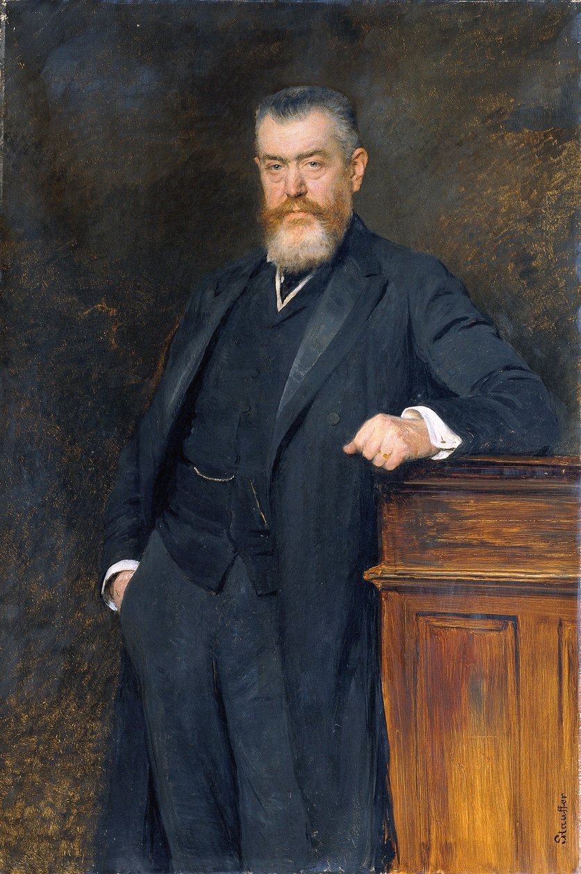 Unterrichtsminister Dr. Gustav Marchet von Viktor Stauffer