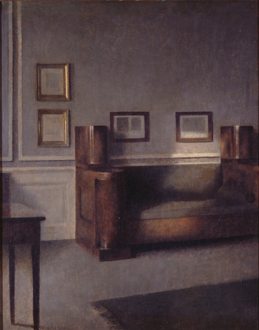 Stubenbild von Vilhelm Hammershøi